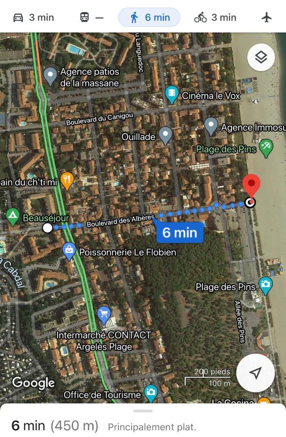 Plein Sud By Bellavista - 400 M De La Plage - Terrasse - Parking Argeles-sur-Mer Ngoại thất bức ảnh